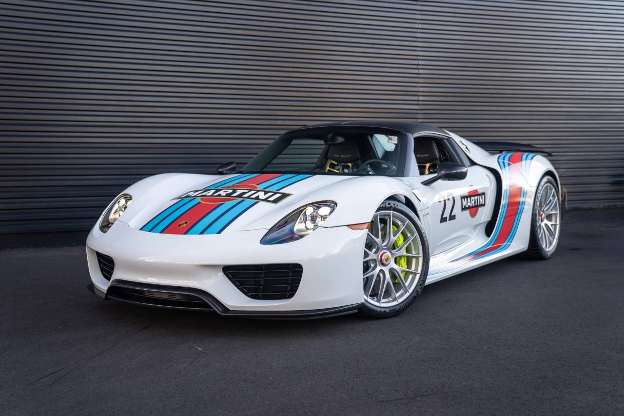 2015 Porsche 918 Spyder in White